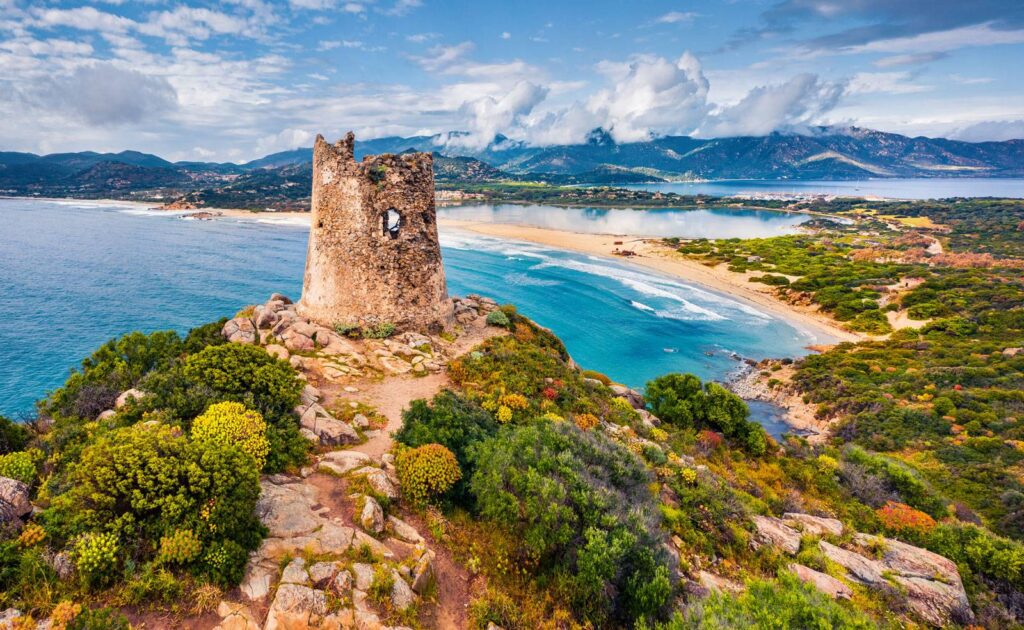 Giornata di maggio sulla costa sarda