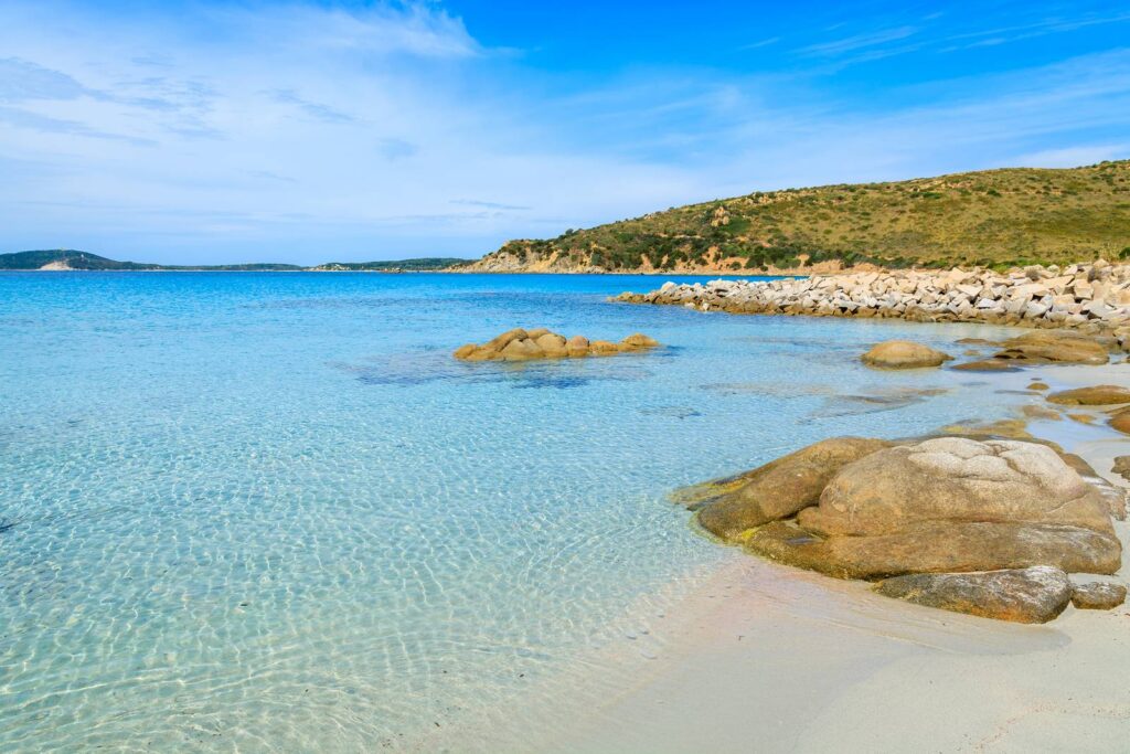Mare limpido e azzurro della Sardegna