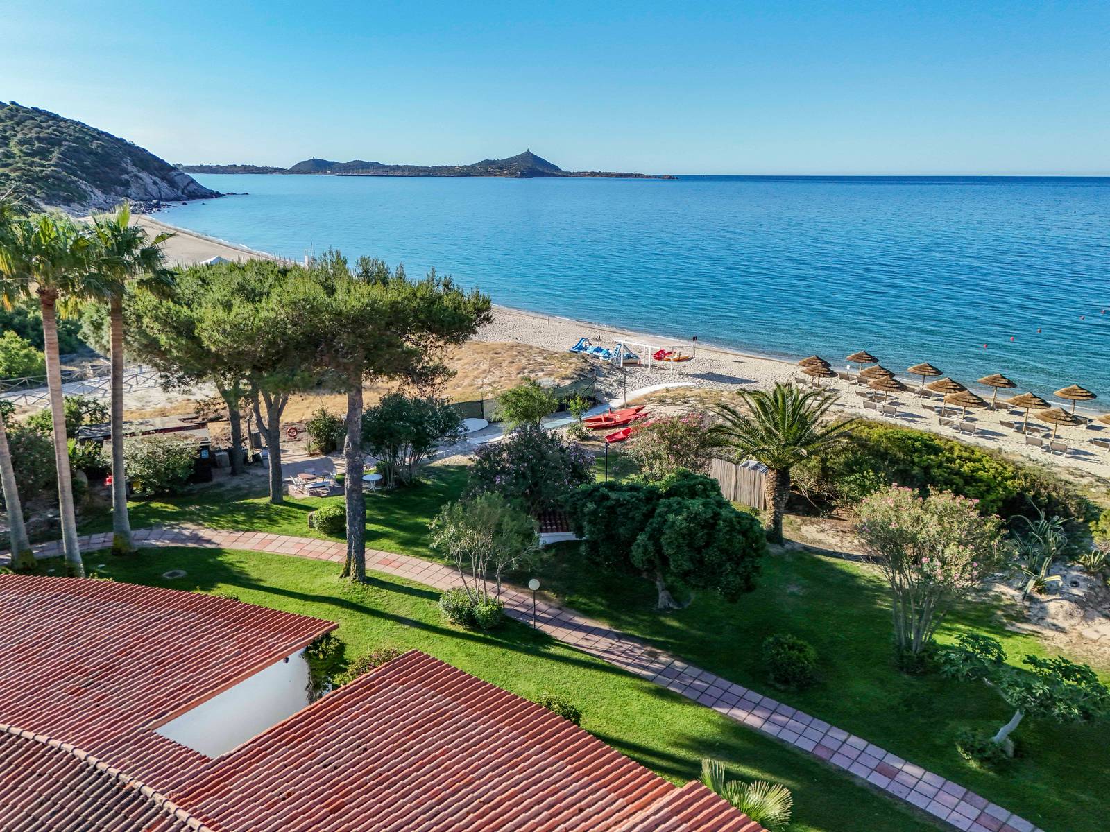 Cormoran Resort Villasimius visto dal drone