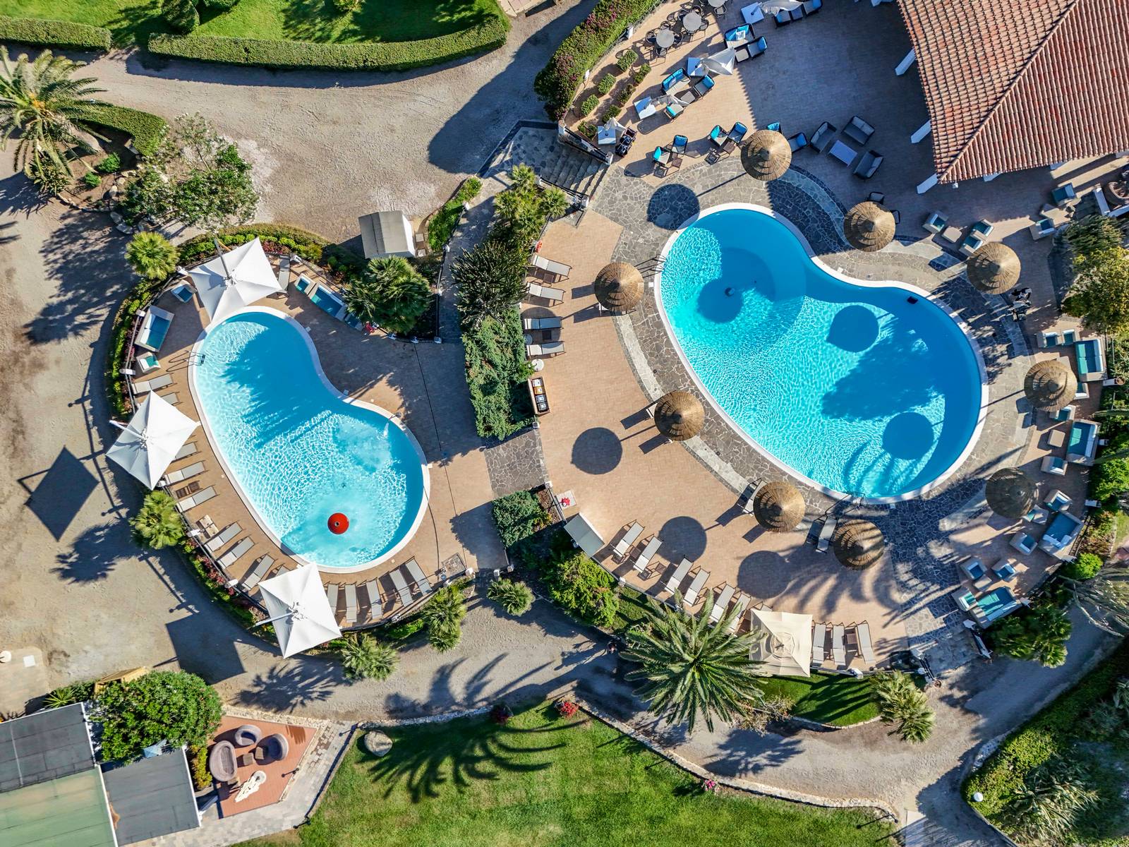 Cormoran Resort Villasimius visto dal drone