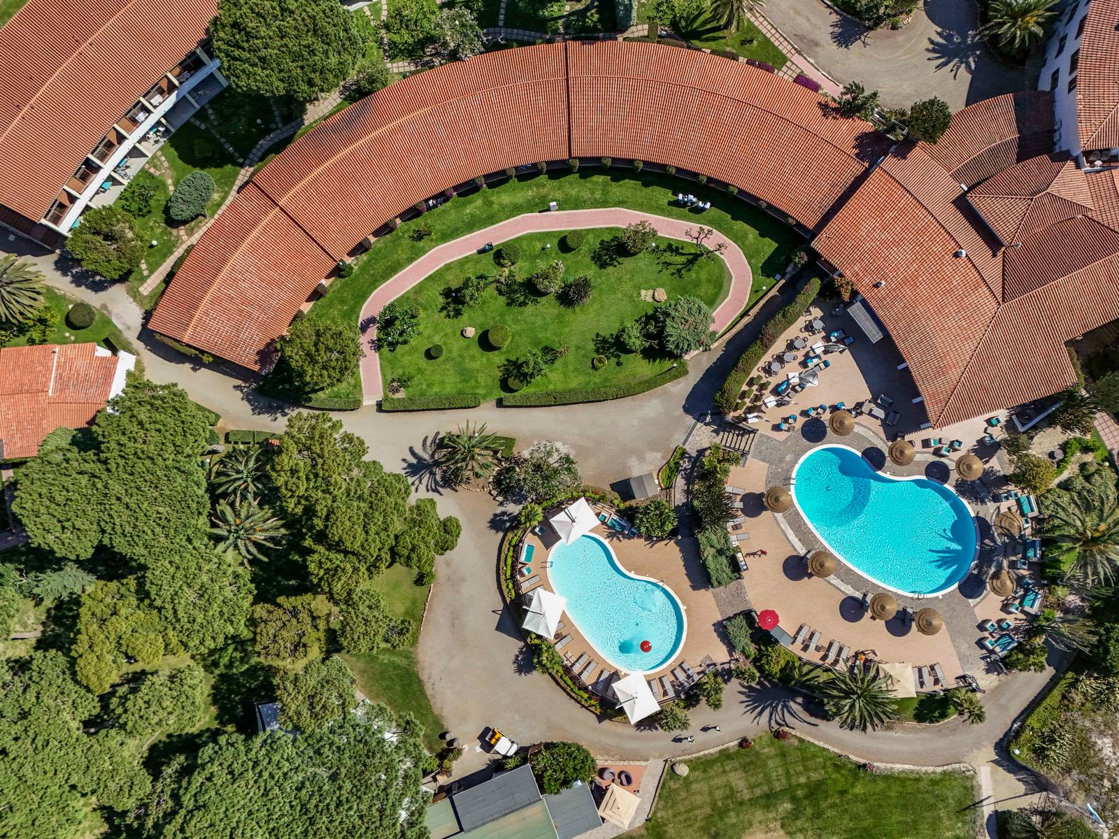 Cormoran Resort Villasimius visto dal drone