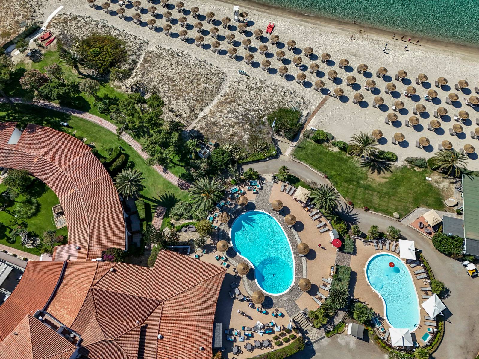 Cormoran Resort Villasimius visto dal drone